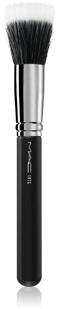 MAC Cosmetics Brush 187S Duo Fibre Face - Кисть для тонального крема и пудры, 1 szt.