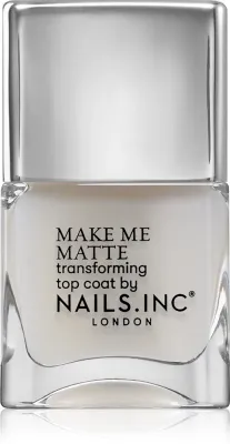 Nails Inc. Better on Top Matte - Быстро сохнущий базовый лак для ногтей с матовым покрытием, 14 мл