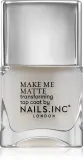 Nails Inc. Better on Top Matte - Быстро сохнущий базовый лак для ногтей с матовым покрытием, 14 ml — фото 1