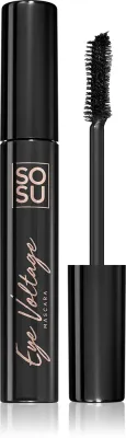 SOSU Cosmetics Eye Voltage - Водостойкая тушь для подкручивания и разделения ресниц оттенок Jet Black, 10 мл