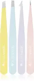 Brushworks Tweezer Set Mixed - набор щипцов, 4 szt. — фото 1