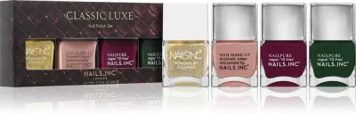 Nails Inc. Classic Luxe - набор лаков для ногтей, 0