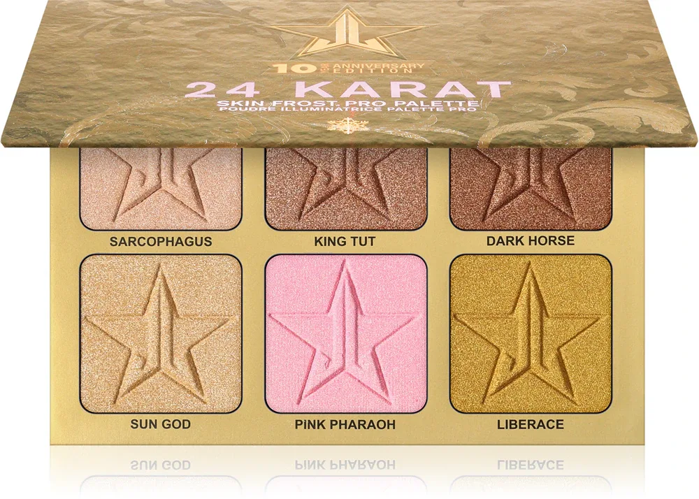 Jeffree Star Cosmetics Skin Frost 24K Highlighter - Палетка румян, 6 g