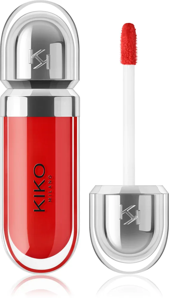 KIKO Milano 3D Hydra - Увлажняющий блеск для губ, оттенок 13 Fire Red