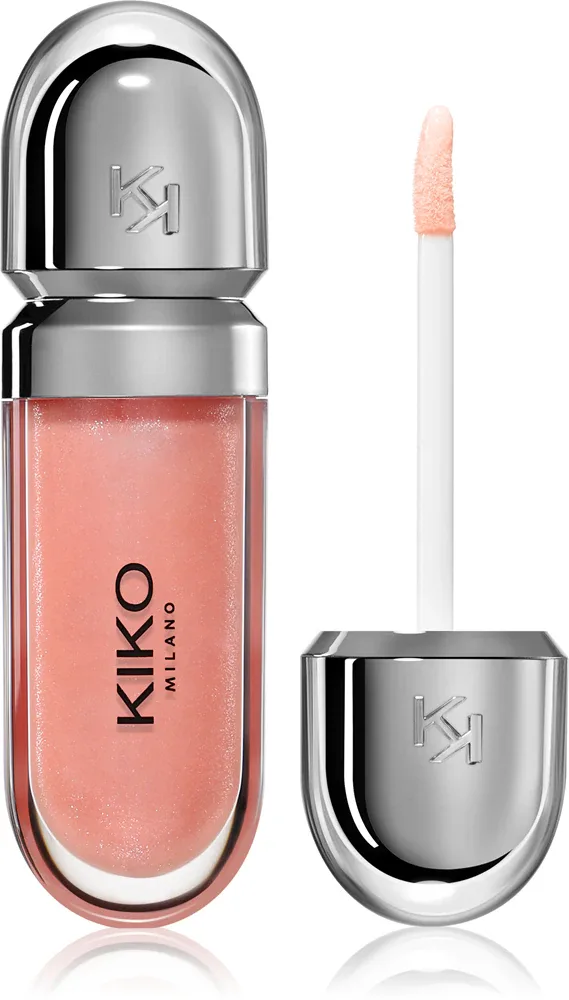 KIKO Milano 3D Hydra - Увлажняющий блеск для губ, оттенок 04 Pearly Peach Rose
