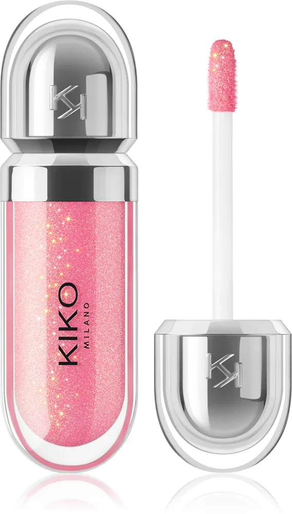 KIKO Milano 3D Hydra - Увлажняющий блеск для губ, оттенок 26 Sparkling Hibiscus Pink