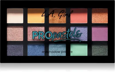 L.A. Girl Cosmetics PRO Pastels - Палетка теней для век, 18 г