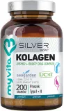 MyVita Silver Kolagen Arthro + Beauty proszek typ I + II - Порошок для питания суставов и хрящей, 200 g — фото 1