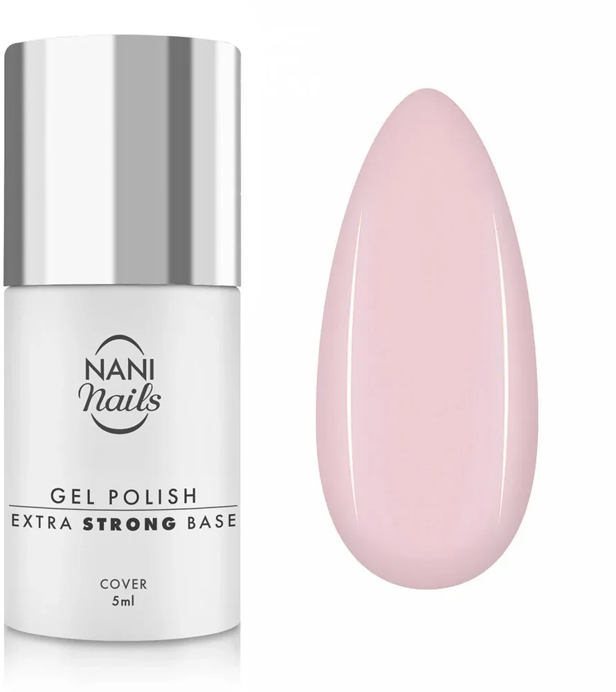 NaniNails Milky Pink - Основа под лак для ногтей, 5 ml