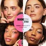 Nudestix Stax Set - Многофункциональный косметический продукт для макияжа глаз, губ и лица оттенок Pinkglow, 2 g — фото 3