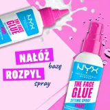 NYX Professional Makeup The Face Glue Setting Spray - спрей для фиксации, 60 ml — фото 5