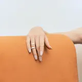 ohora Gel Nail Sticker N Cream Light - наклейки на ногти оттенок NB-089, 1 szt. — фото 3