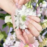 ohora Gel Nail Sticker N Petal Rain - Наклейки на ногти оттенок ND-351, 1 szt. — фото 2