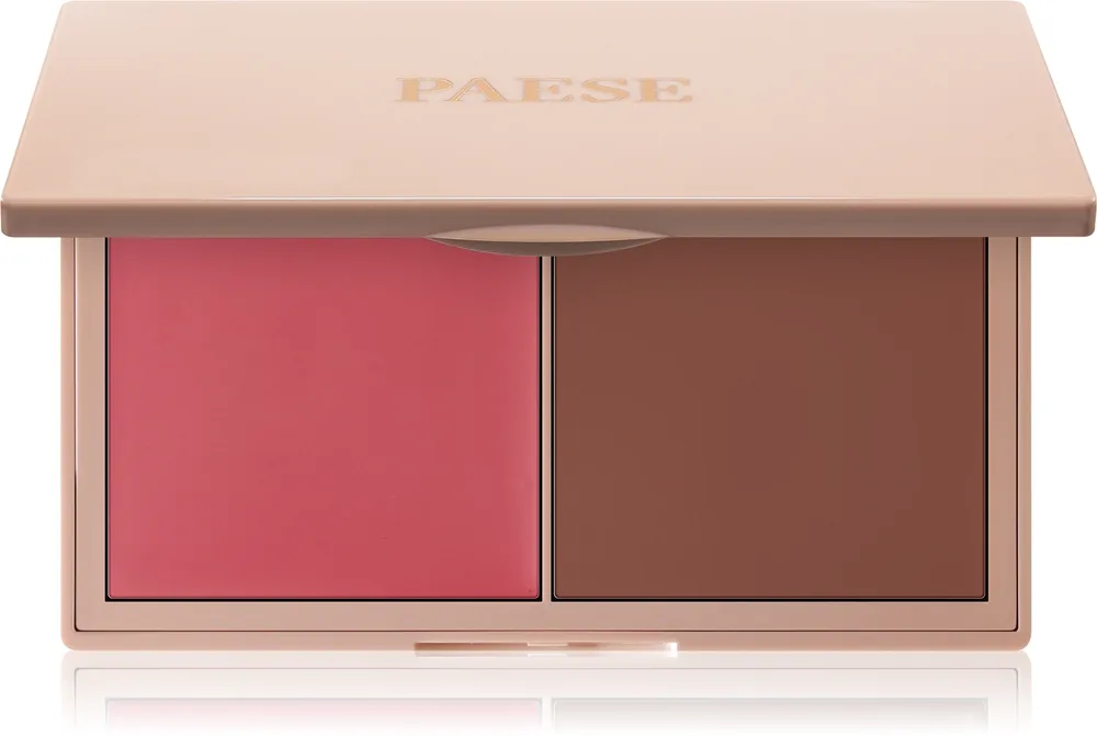 Paese Kiss My Cheeks Face Contouring Palette Cold - Палетка для контурирования лица оттенок 01 Warm, 15 g