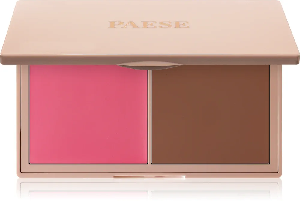 Paese Kiss My Cheeks Face Contouring Palette Cold - Палетка для контурирования лица, 15 г, оттенок 02 Cold