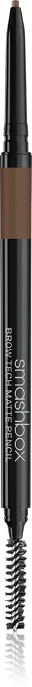 Smashbox Brow Tech Matte Pencil - Автоматический карандаш для бровей с щеткой, оттенок Taupe