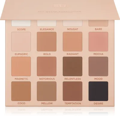SOSU Cosmetics All Matte Everything Eyeshadow Palette - Палетка теней для век, 16 г