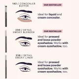 ZOEVA It's All About The Eyes Brush Set - Набор кистей с косметичкой, 1 szt. — фото 3