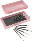 ZOEVA It's All About The Eyes Brush Set - Набор кистей с косметичкой, 1 szt. — фото 6