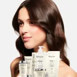 Kerastase Densifique Bain Densite - Увлажняющий и укрепляющий шампунь для волос без объема, 500 ml — фото 3