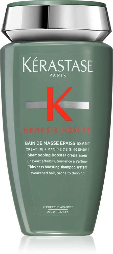 Kerastase Genesis Homme Bain de Masse Epaississant - шампунь, укрепляющий против выпадения волос для мужчин, 250 ml