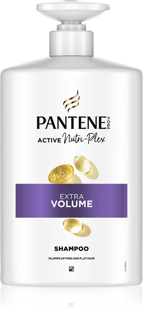Pantene Pro-V Active Nutri Plex Extra Volume - Шампунь, увеличивающий объем, 1000 ml