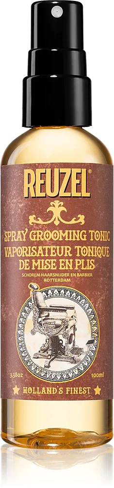 Reuzel Spray Grooming Tonic - Термозащитный спрей для стайлинга волос dla cienkich włosów, 100 ml