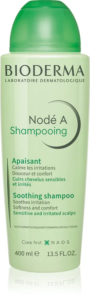 Bioderma Node A Shampooning - Успокаивающий шампунь для чувствительной кожи., 400 ml