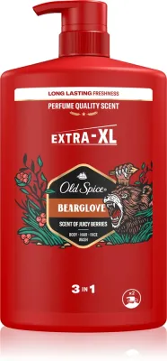 Old Spice Bearglove - Гель для душа для тела и волос, 1000 мл