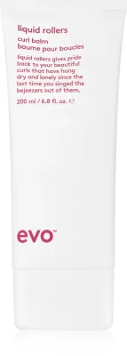 EVO Curl Liquid Rollers - Крем для кудрявых волос для естественной фиксации, 200 мл