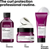 L’Oreal Professionnel Serie Expert Curl Expression - Увлажняющая куративная маска для вьющихся и волнистых волос, 200 ml — фото 7