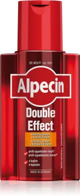 Alpecin Double Effect - Шампунь с кофеином для мужчин против перхоти и выпадения волос, 200 мл