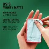 Schwarzkopf Professional Osis+ Mighty Matte - Матирующий крем для волос, 100 ml — фото 3