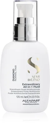 Alfaparf Milano Semi di Lino Diamond Extraordinary All-in-1 Fluid - Уход за волосами без смывания для идеального вида волос, 125 мл