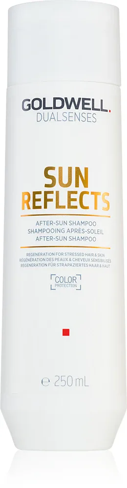Goldwell Dualsenses Sun Reflects - Очищающий питательный шампунь для волос, подверженных воздействию вредного воздействия солнечных лучей., 250 ml