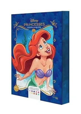 Hachette раскраска по номерам Coloriages mystères Disney Collector — Принцессы