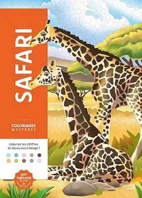 Hachette раскраска по номерам Coloriages mystères Disney Collector — Сафари