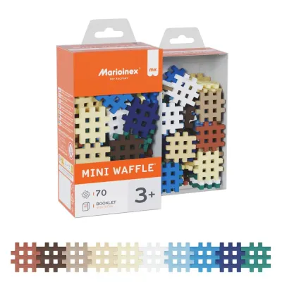 Конструктор Marioinex Mini Waffle 909041 70 деталей арт. 909041 / Конструктор Мариоинекс