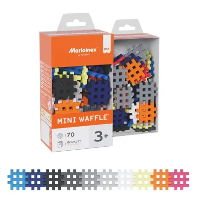 Конструктор Marioinex Mini Waffle 909034 70 деталей арт. 909034 / Конструктор Мариоинекс