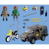 Playmobil - Тактический транспорт SWAT + мотоцикл 72066 — фото 3