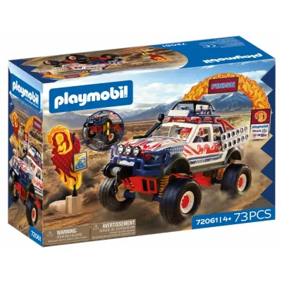 Playmobil Cars 72061 Внедорожный грузовик 73 детали
