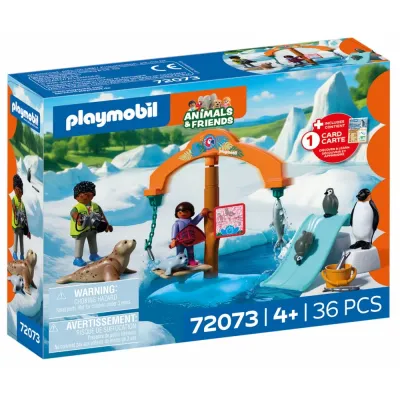 Playmobil Animals 72073 & Friends Ледовая экспедиция 36 деталей
