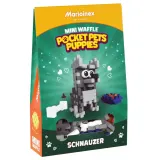 Конструктор Marioinex Mini Waffle POCKET PETS 907924 Шнауцер 49 деталей арт. 907924 / Конструктор Мариоинекс — фото 1