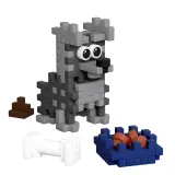 Конструктор Marioinex Mini Waffle POCKET PETS 907924 Шнауцер 49 деталей арт. 907924 / Конструктор Мариоинекс — фото 2