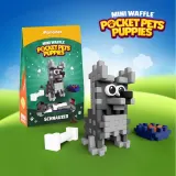 Конструктор Marioinex Mini Waffle POCKET PETS 907924 Шнауцер 49 деталей арт. 907924 / Конструктор Мариоинекс — фото 3