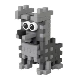Конструктор Marioinex Mini Waffle POCKET PETS 907924 Шнауцер 49 деталей арт. 907924 / Конструктор Мариоинекс — фото 4