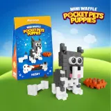 Конструктор Marioinex Mini Waffle POCKET PETS 907917 Хаски 44 деталей арт. 907917 / Конструктор Мариоинекс — фото 3