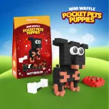 Конструктор Marioinex Mini Waffle POCKET PETS 907900 Ротвейлер 50 деталей арт. 907900 / Конструктор Мариоинекс — фото 3