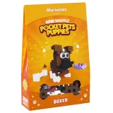 Конструктор Marioinex Mini Waffle POCKET PETS 907894 Боксёр 50 деталей арт. 907894 / Конструктор Мариоинекс — фото 1