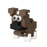 Конструктор Marioinex Mini Waffle POCKET PETS 907894 Боксёр 50 деталей арт. 907894 / Конструктор Мариоинекс — фото 4